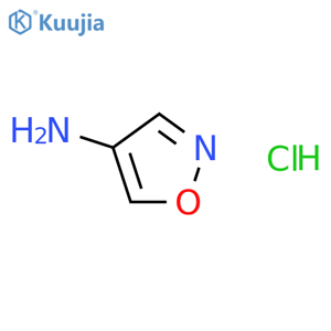 1,2-oxazol-4-amine hydrochloride structure