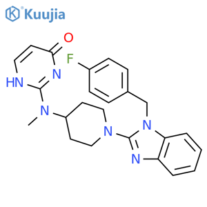 Mizolastine structure