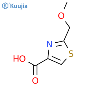 2-(methoxymethyl)-1,3-thiazole-4-carboxylic acid structure