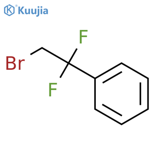 (2-Bromo-1,1-difluoroethyl)benzene structure