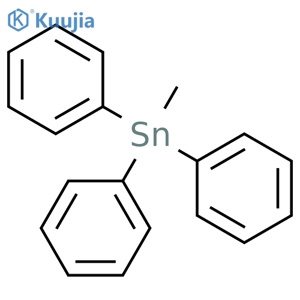 Stannane,methyltriphenyl- structure