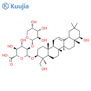 Soyasaponin IV structure