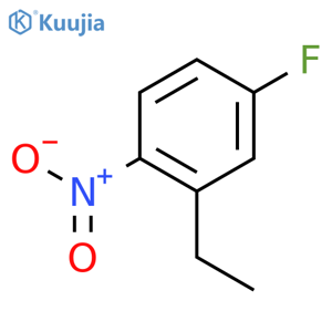 2-ethyl-4-fluoro-1-nitro-benzene structure