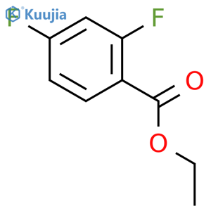 Ethyl 2,4-difluorobenzoate structure