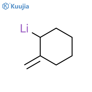 Lithium, (2-methylenecyclohexyl)- structure