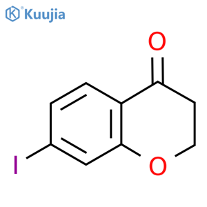 7-Iodo-4-chromanone structure