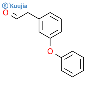 2-(3-phenoxyphenyl)acetaldehyde structure