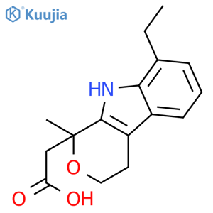 (-)-Desethyl Methyl Etodolac structure