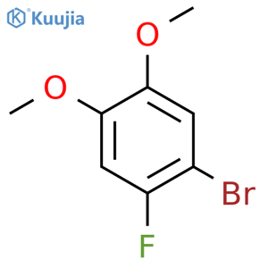 1-bromo-2-fluoro-4,5-dimethoxybenzene structure