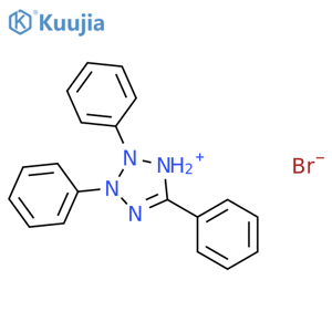 2,3,5-Triphenyltetrazolium Bromide structure