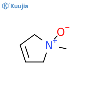 1H-Pyrrole, 2,5-dihydro-1-methyl-, 1-oxide structure