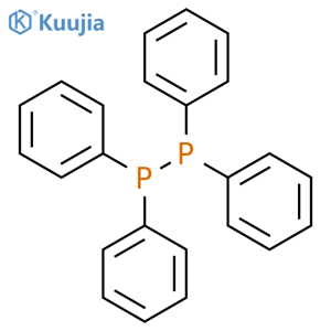 Diphosphine,1,1,2,2-tetraphenyl- structure