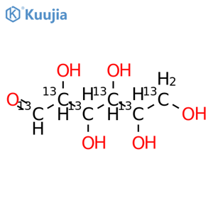 D-Glucose-13C6 structure