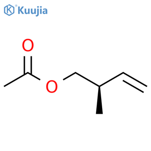 3-Buten-1-ol, 2-methyl-, acetate, (R)- structure