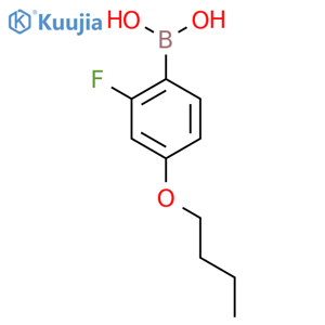 (4-Butoxy-2-fluoro-phenyl)boronic Acid structure