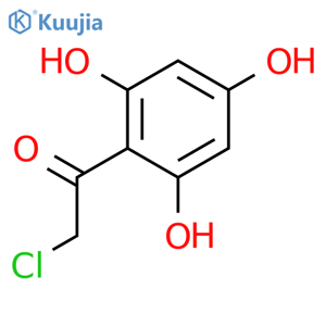 2-Chloro-1-(2,4,6-trihydroxyphenyl)ethanone structure