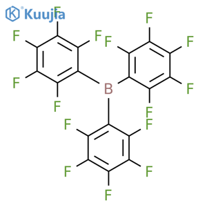 Tris(perfluorophenyl)borane structure