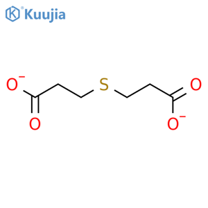 3-[(2-carboxyethyl)sulfanyl]propanoic acid structure