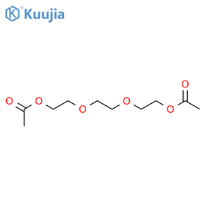 Triethylene glycol diacetate structure