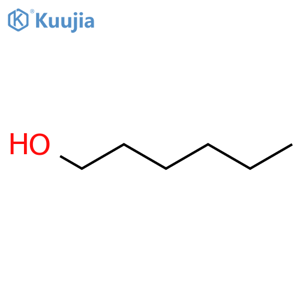 1-Hexanol structure