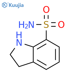 2,3-Dihydro-1H-indole-7-sulfonamide structure