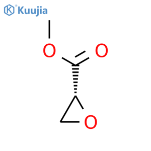 methyl (2R)-oxirane-2-carboxylate structure