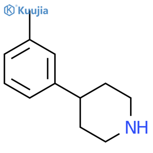 4-(m-tolyl)piperidine structure