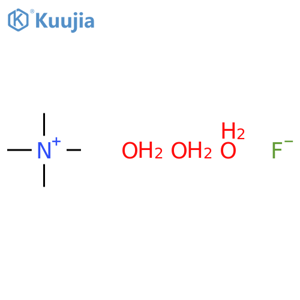 Tetramethylammonium fluoridetrihydrate structure