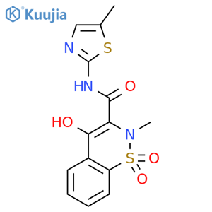 Meloxicam structure