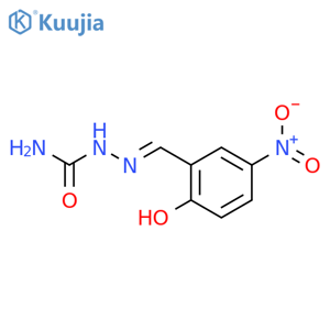 Hydrazinecarboxamide, 2-[(2-hydroxy-5-nitrophenyl)methylene]- structure