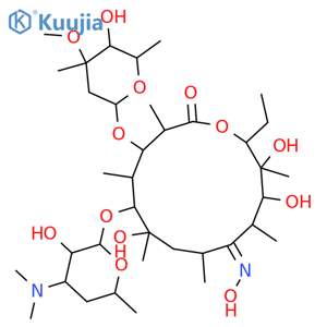 (9E)-Erythromycin A Oxime structure