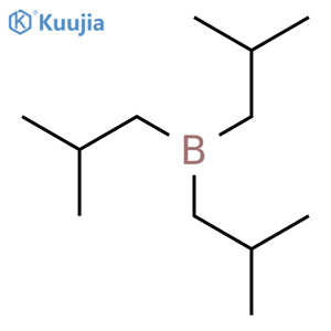 Borane,tris(2-methylpropyl)- structure