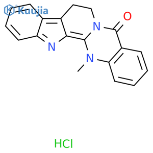 Dehydroevodiamine hydrochloride structure