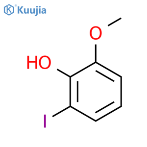 2-Iodo-6-methoxyphenol structure