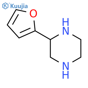 2-(furan-2-yl)piperazine structure