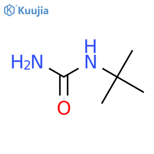 N-tert-Butylurea structure