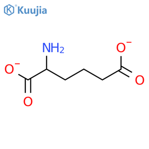 (2S)-2-aminohexanedioic acid structure