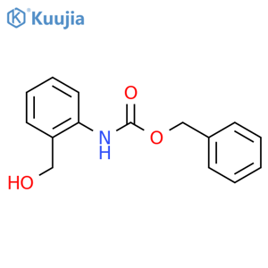 2-(Cbz-amino)benzyl alcohol structure