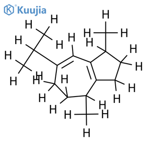 (4beta,10alpha)-1(5),6-Guaiadien structure