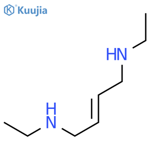 2-Butene-1,4-diamine,N1,N4-diethyl- structure