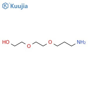 2-2-(3-aminopropoxy)ethoxyethan-1-ol structure