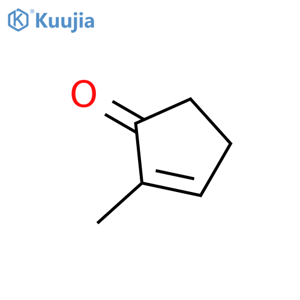 2-Methyl-2-cyclopentenone structure