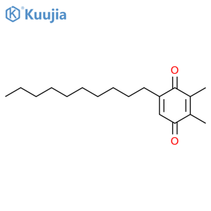 2,5-Cyclohexadiene-1,4-dione,5-decyl-2,3-dimethyl- structure