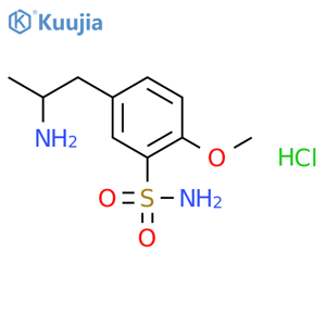 (R)-5-(2-Aminopropyl)-2-methoxybenzenesulfonamide hydrochloride structure