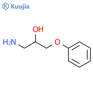 2-Propanol,1-amino-3-phenoxy-, (2S)- structure