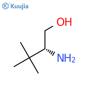 (2R)-2-amino-3,3-dimethylbutan-1-ol structure