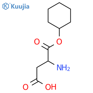 H-Asp(ochex)-OH structure