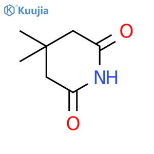 4,4-dimethylpiperidine-2,6-dione structure