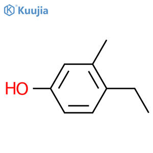 Phenol,4-ethyl-3-methyl- structure