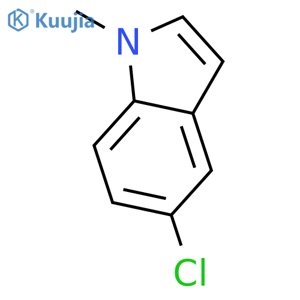 5-chloro-1-methyl-1H-Indole structure